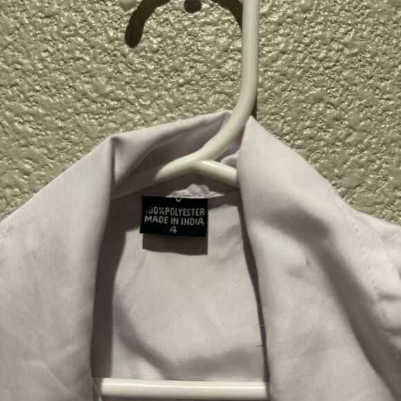 Guayabera Boys Shirt White Shirt Size 4 - Picture 7 of 10